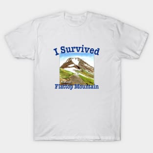 I Survived Flattop Mountain, Alaska T-Shirt